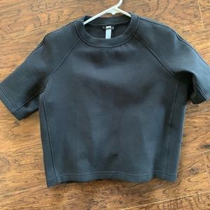 Lululemon crop short sweatshirt